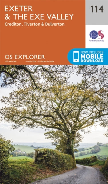 Exeter and the Exe Valley : 114 - 9780319243152