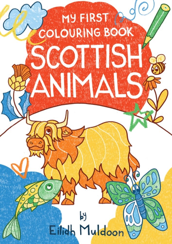 My First Colouring Book: Scottish Animals-9781780278643