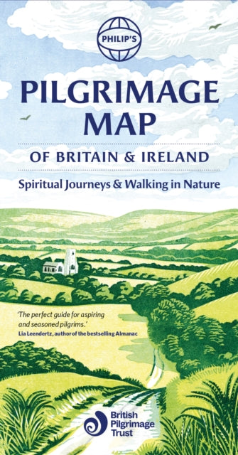 Pilgrimage Map Of Britain & Ireland - 9781849077293