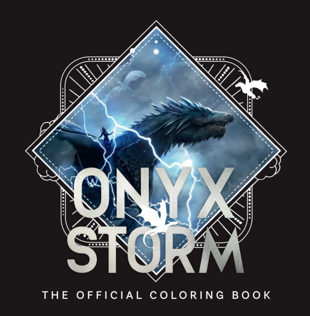 Onyx Storm The Official Coloring Book - 9798881611590