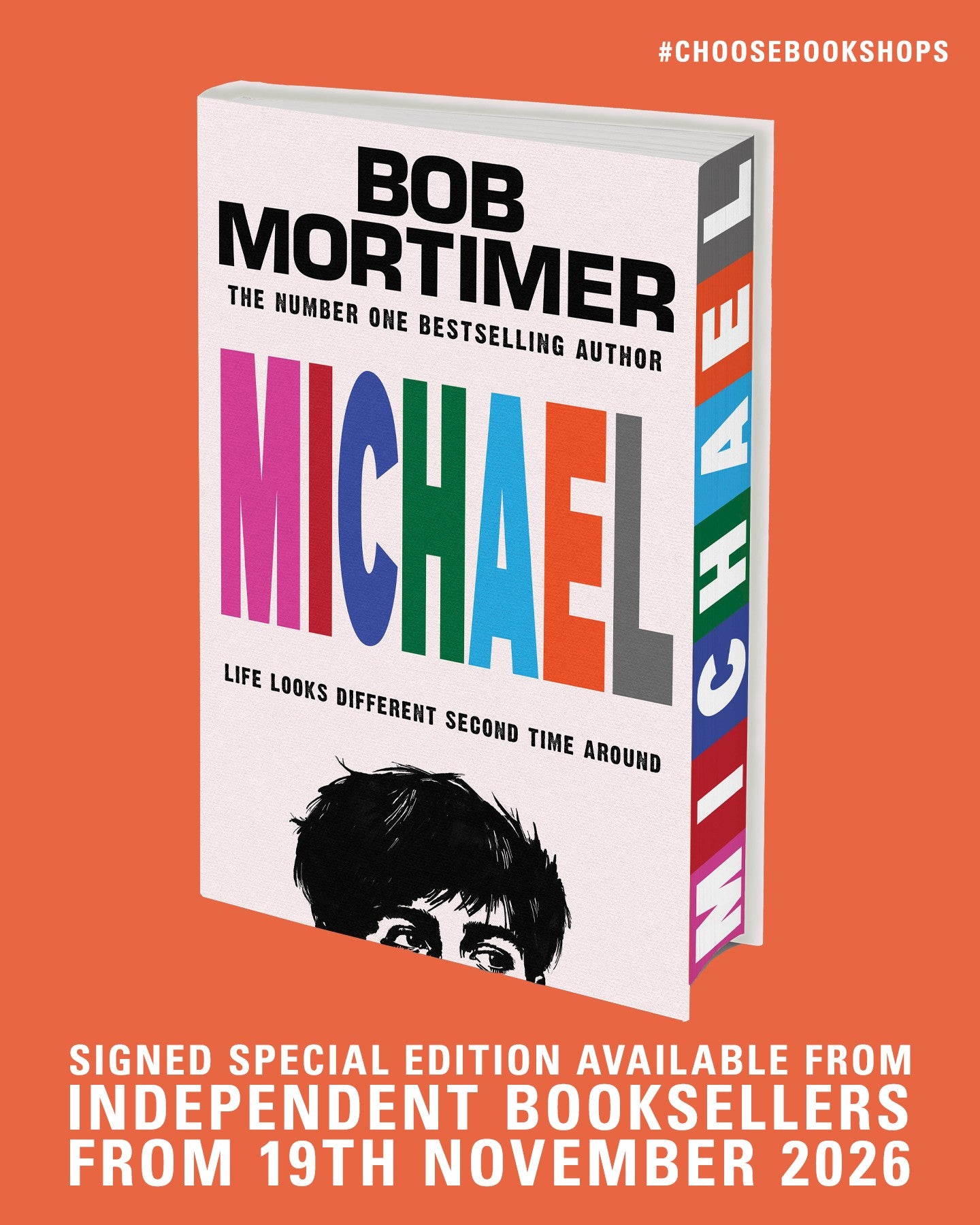 Pre-Order for 19th November: Signed Indie Exclusive copy of Michael by Bob Mortimer