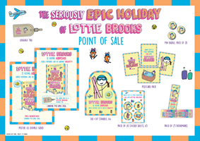 Pre-order for 9th April 2026: Signed Indie Exclusive copy of The Seriously Epic Holiday of Lottie Brooks by Katie Kirby