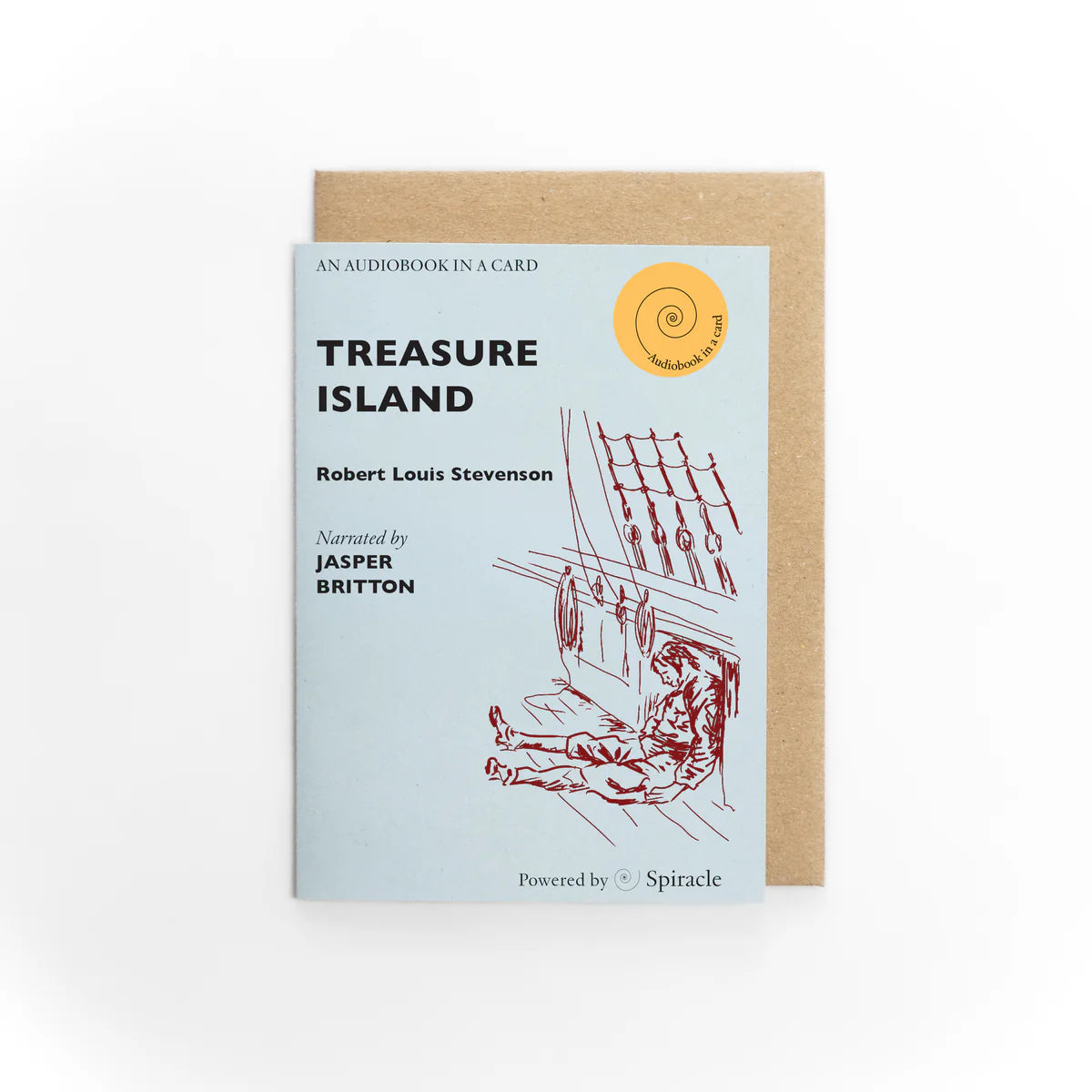 Treasure Island by Robert Louis Stevenson (narrated by Jasper Britton)