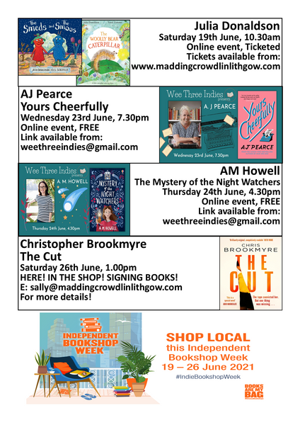 Independent Bookshop Week 2021: 19th-26th June!