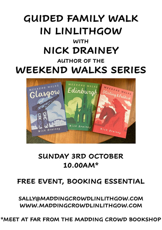A quick update about our Guided Family Walk with Nick Drainey, Sunday 3rd October at 10.00am!