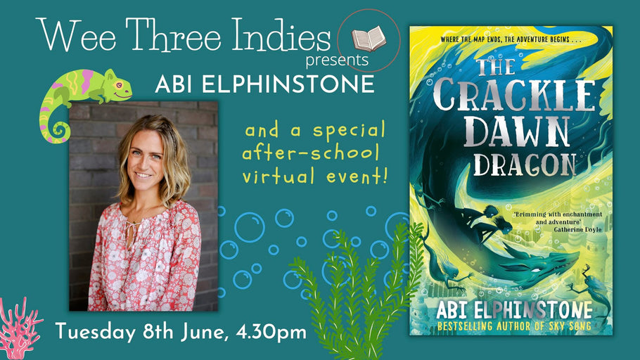 Abi Elphinstone, The Crackledawn Dragon!