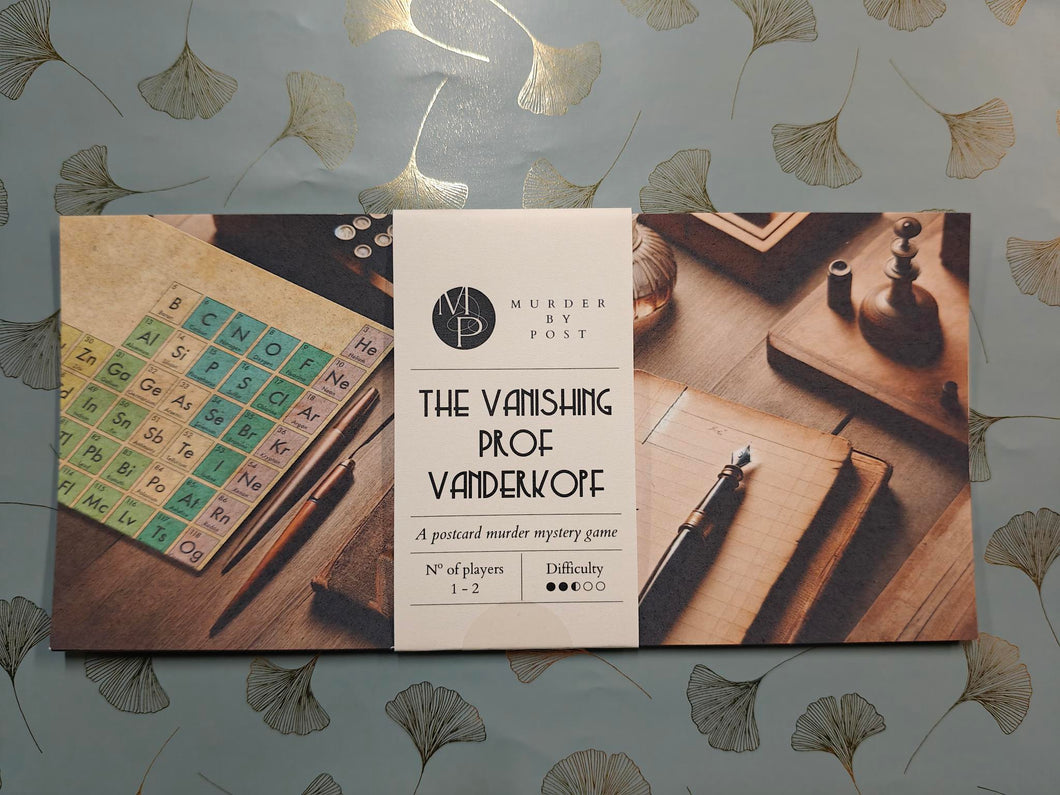 The Vanishing of Prof Vanderkopf