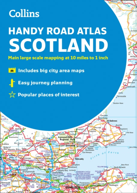 Collins Handy Road Atlas Scotland : Ideal for Route Planning - 9780008276393