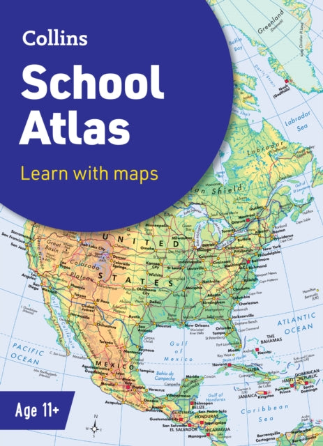 Collins School Atlas : Ideal for Learning at School and at Home - 9780008716509