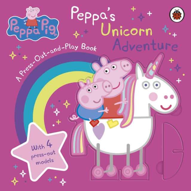 Peppa Pig: Peppa’s Unicorn Adventure: A Press-Out-and-Play Book - 9780241666029