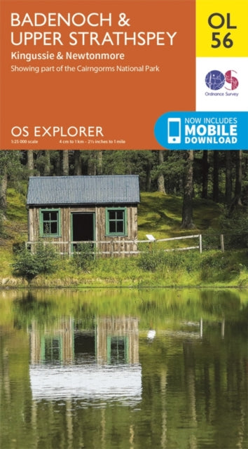 Badenoch & Upper Strathspey, Kingussie & Newtonmore : OL 56 - 9780319242957