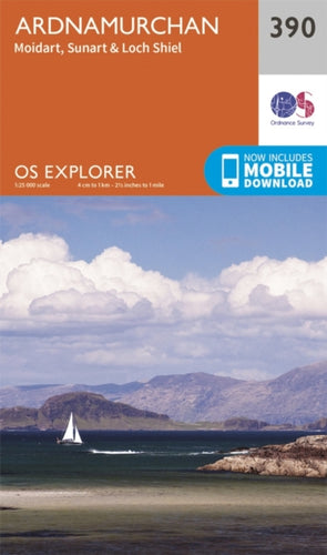 Ardnamurchan, Moidart, Sunart and Loch Shiel : 390 - 9780319246337