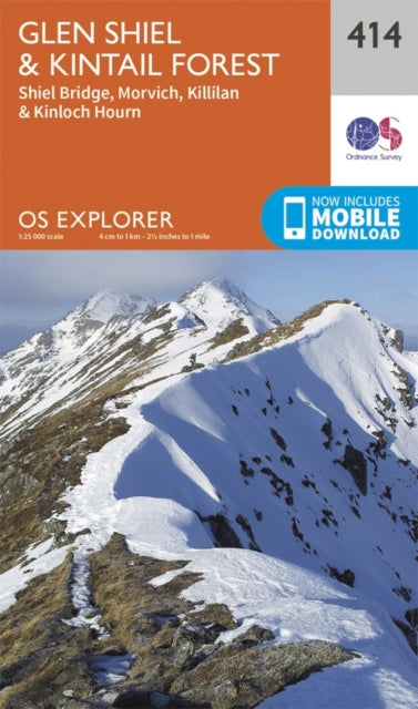 Glen Shiel and Kintail Forest : 414 - 9780319246498