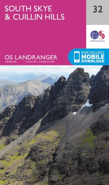 South Skye & Cuillin Hills : 032 - 9780319261309