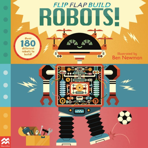 Flip, Flap, Build: Robots - 9781035025343