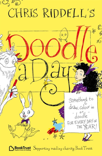 Chris Riddell's Doodle-a-Day : Something to Draw, Colour In or Doodle - For Every Day of the Year! - 9781035042616