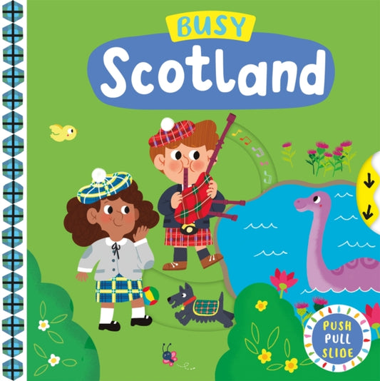 Busy Scotland : A Push, Pull, Slide Book - 9781035043774