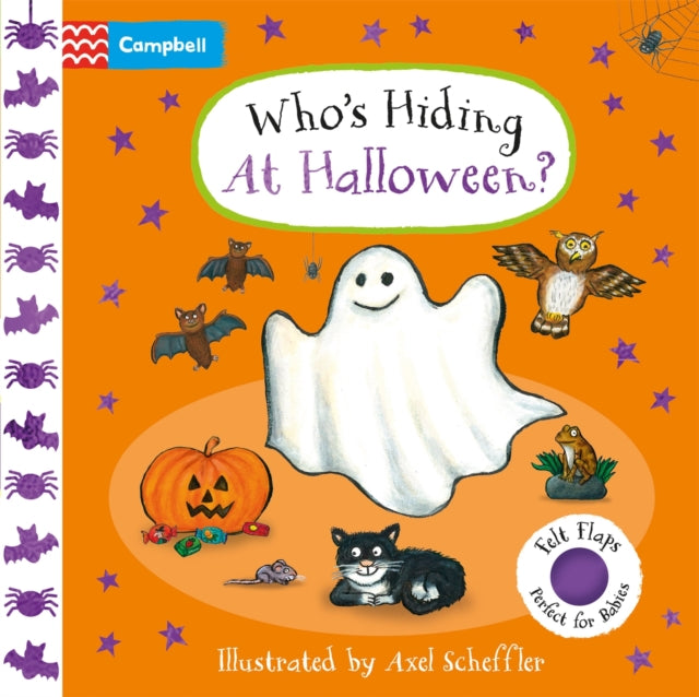 Who's Hiding At Halloween? : A soft flaps book - 9781035048380
