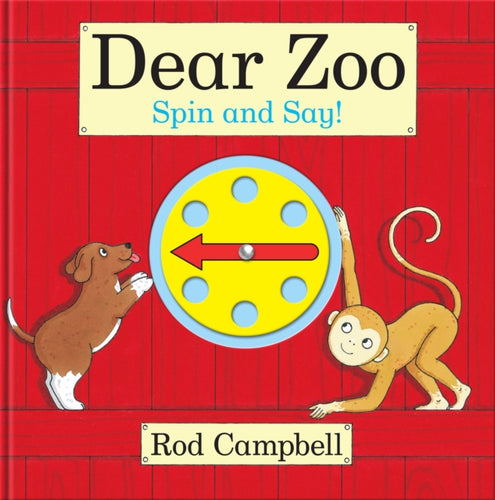 Dear Zoo Spin and Say! : An interactive spinner book based on the bestselling preschool classic - 9781035055807