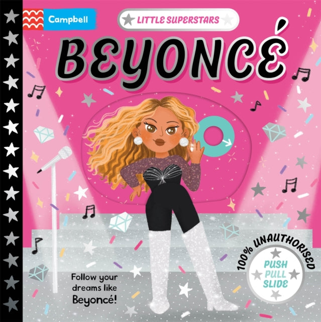 Little Superstars: Beyonce : A Push, Pull, Slide Book - 9781035061716