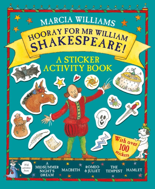 Hooray for Mr William Shakespeare! : A Sticker Activity Book - 9781406366617