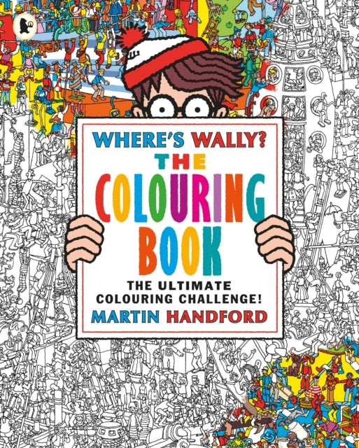 Where's Wally? The Colouring Book - 9781406367300