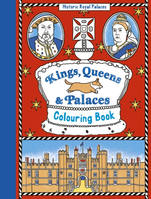 Kings, Queens and Palaces Colouring Book - 9781406377606
