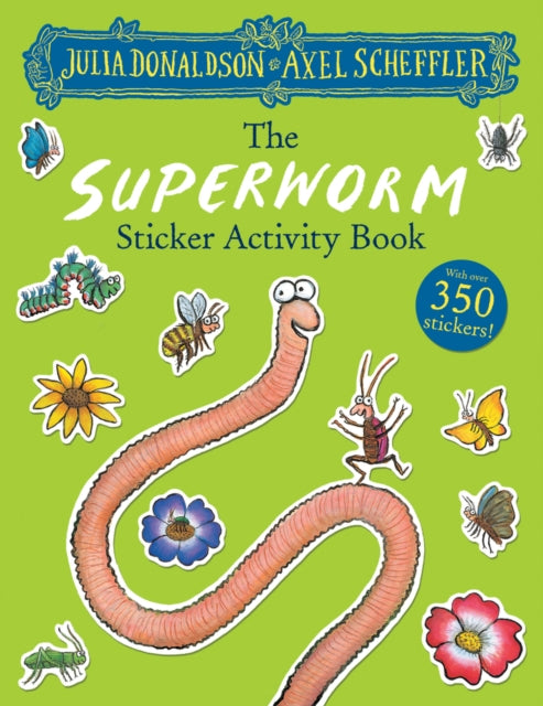 The Superworm Sticker Book - 9781407197821