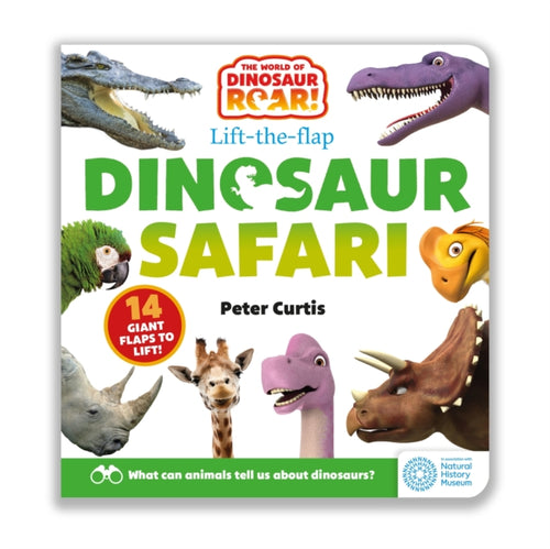The World of Dinosaur Roar!: Dinosaur Safari: A Lift-the-Flap Book - 9781408372869