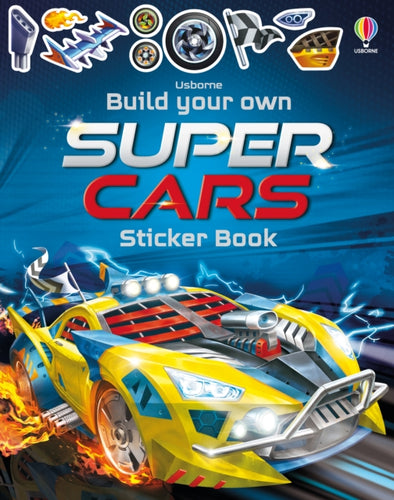 Build Your Own Supercars Sticker Book - 9781474969161