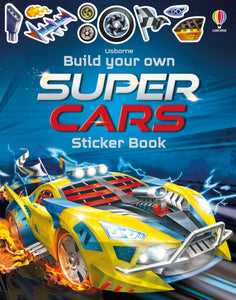 Build Your Own Supercars Sticker Book - 9781474969161