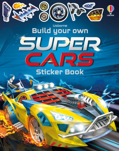 Build Your Own Supercars Sticker Book - 9781474969161