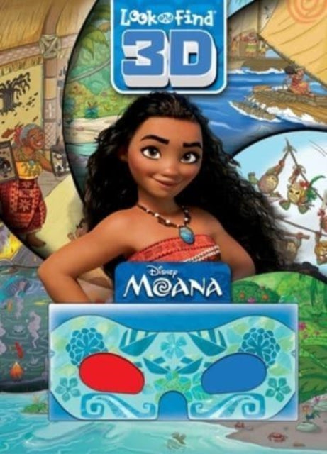 Disney Moana Look And Find 3D - 9781503767645