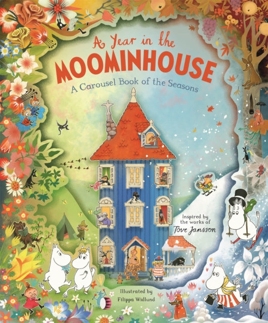 A Year in the Moominhouse : A Carousel Book of the Seasons - 9781509853595
