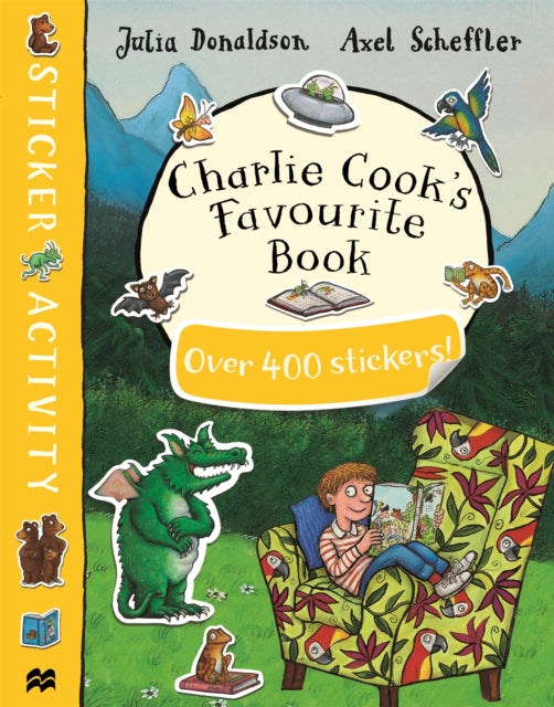 Charlie Cook's Favourite Book Sticker Book - 9781509857968