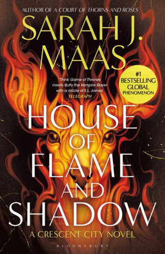 House of Flame and Shadow : The INTERNATIONAL BESTSELLER and the smouldering third book in the Crescent City series, from the creator of ACOTAR - 9781526650344