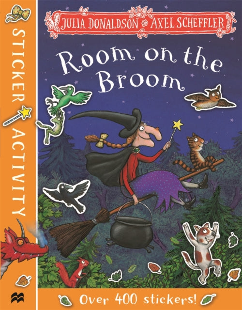 Room on the Broom Sticker Book - 9781529023633