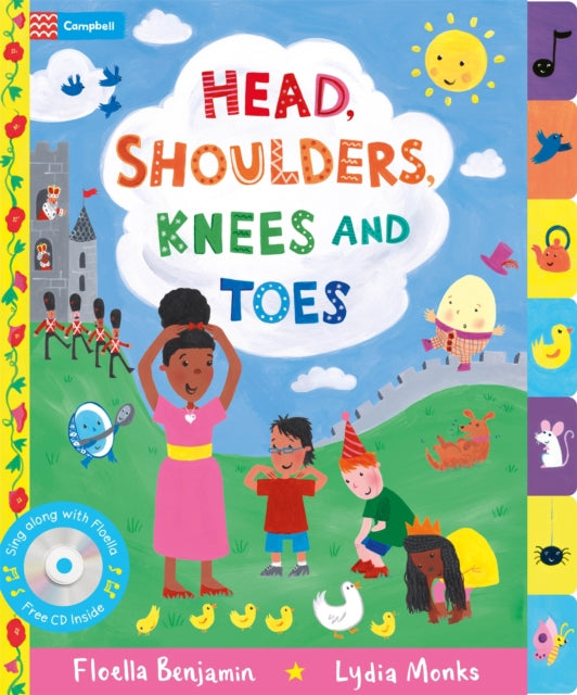 Head, Shoulders, Knees and Toes : Sing along with Floella - 9781529095517
