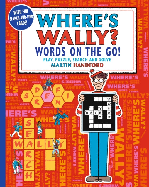 Where's Wally? Words on the Go! Play, Puzzle, Search and Solve - 9781529517934