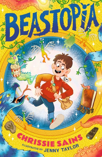 Beastopia : Funny illustrated adventure for ages 7-9 about a secret world of magical creatures, perfect for Halloween - 9781529519495