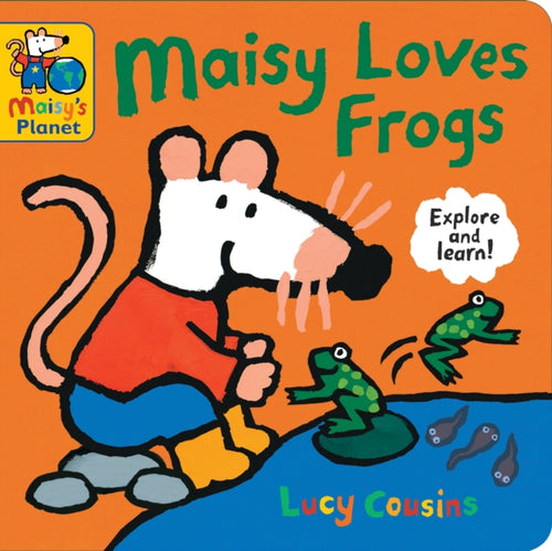Maisy Loves Frogs: A Maisy's Planet Book - 9781529523119
