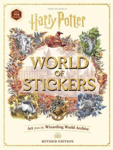 Harry Potter World of Stickers - 9781667205441