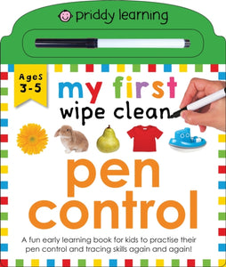 My First Wipe Clean Pen Control - 9781783419029
