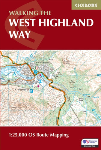 West Highland Way Map Booklet : 1:25,000 OS Route Mapping - 9781786311788