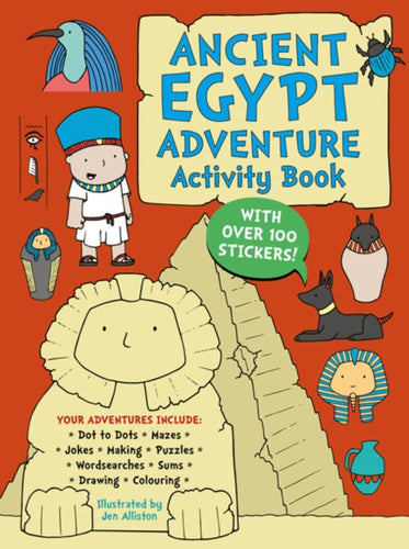 Ancient Egypt Adventure Activity Book - 9781787080362