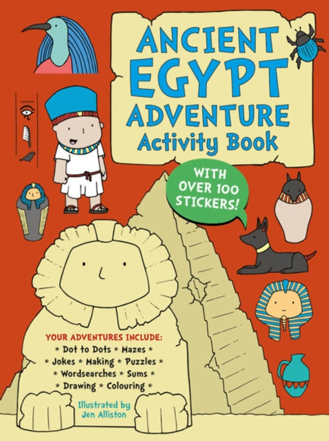 Ancient Egypt Adventure Activity Book - 9781787080362