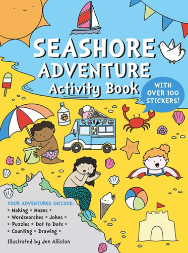 Seashore Adventure Activity Book - 9781787080966