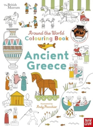 British Museum: Around the World Colouring: Ancient Greece - 9781788001731