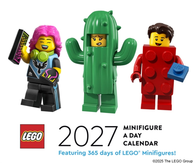 LEGO Minifigure a Day 2027 Daily Calendar - 9781797240329
