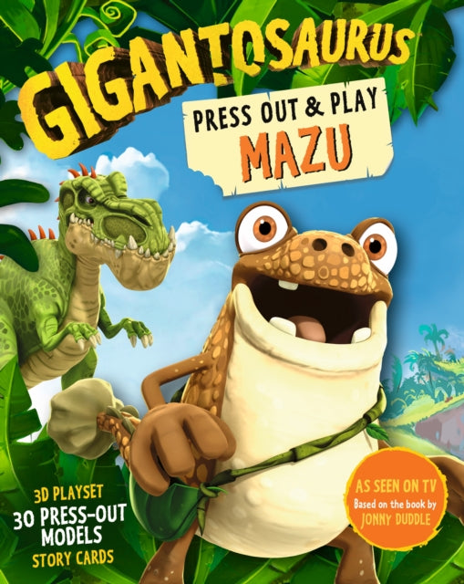 Gigantosaurus - Press Out and Play MAZU : A 3D playset with press-out models and story cards! - 9781800780408